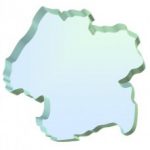 Outline map of South Gloucestershire