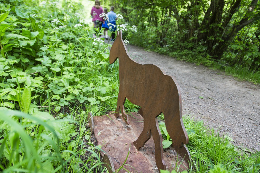 Cadbury Heath Trail Horse horse sculpture