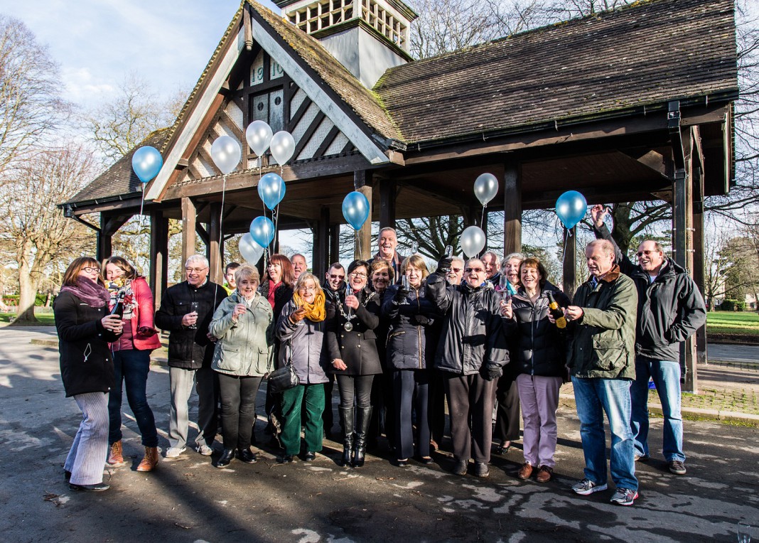 Celebrating Page Park's Lottery Funding