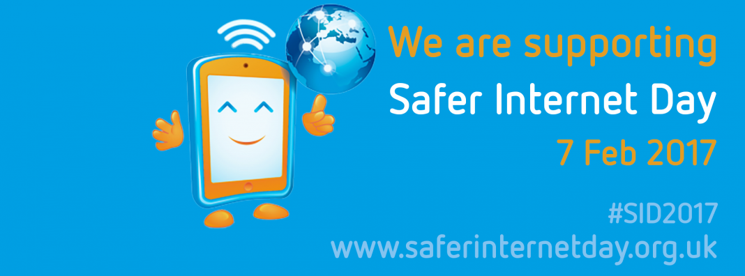 SID2017 Facebook Banner Blue Background Safer Internet Day 2017 (7 February 2017)