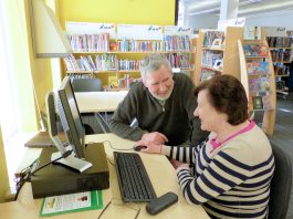 Staple Hill library - getting online