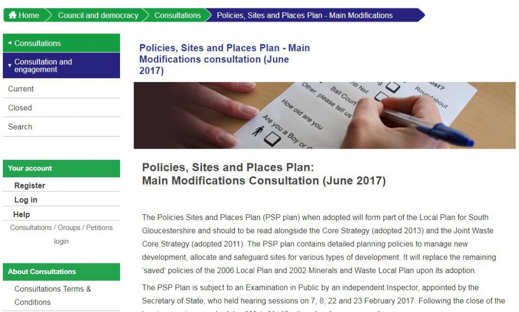 DPD consultation A screenshot of the consultation system