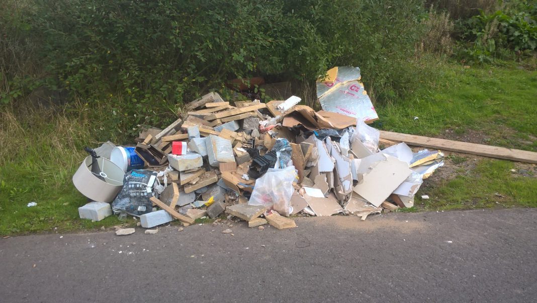 Mangotsfield fly tip
