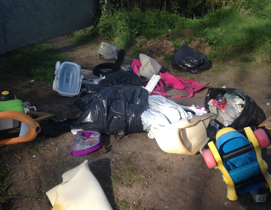 Fly tip image Harvey
