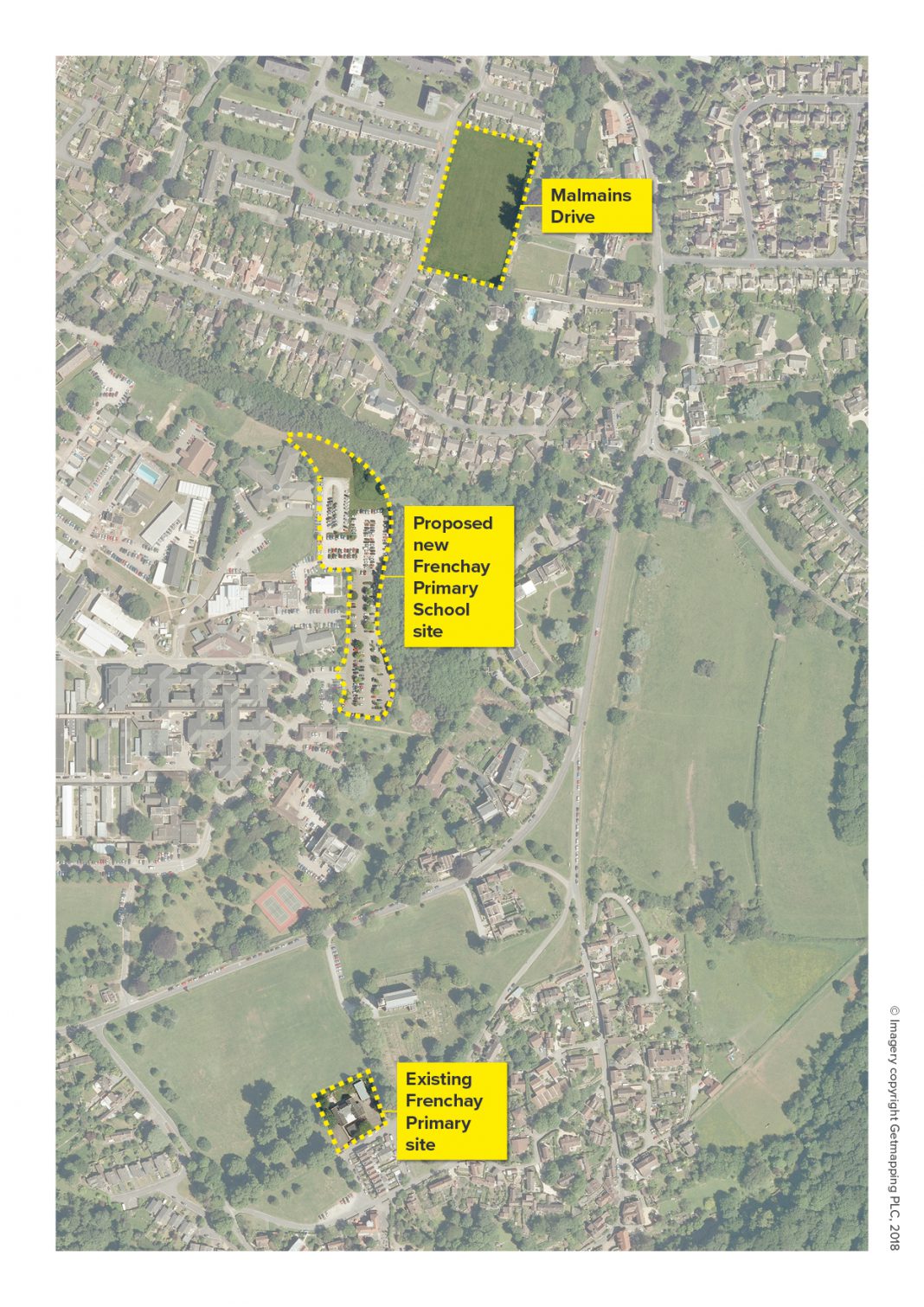 Frenchay Map