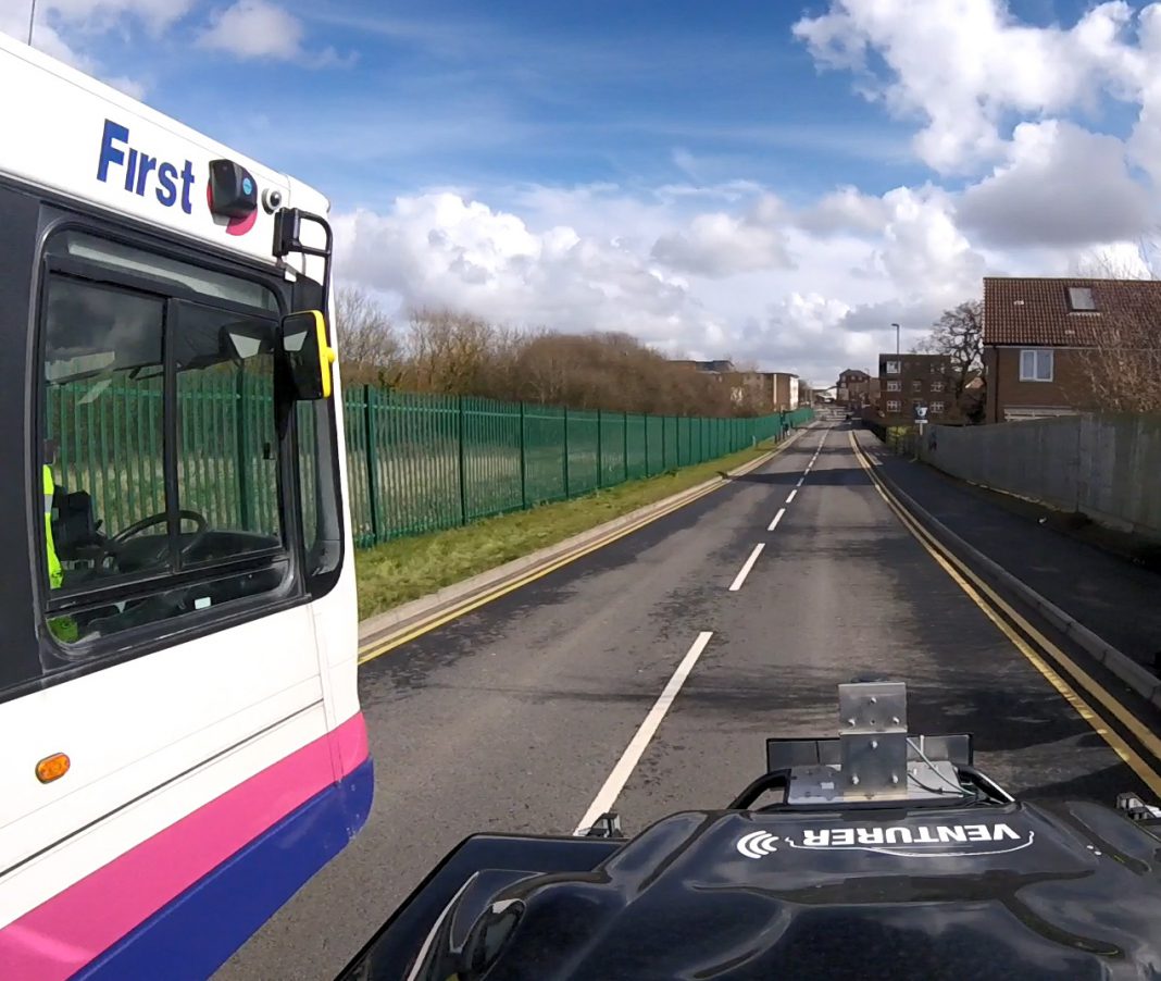 VENTURER bus demonstration