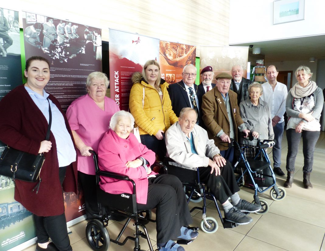 Group photo of exhibition launch