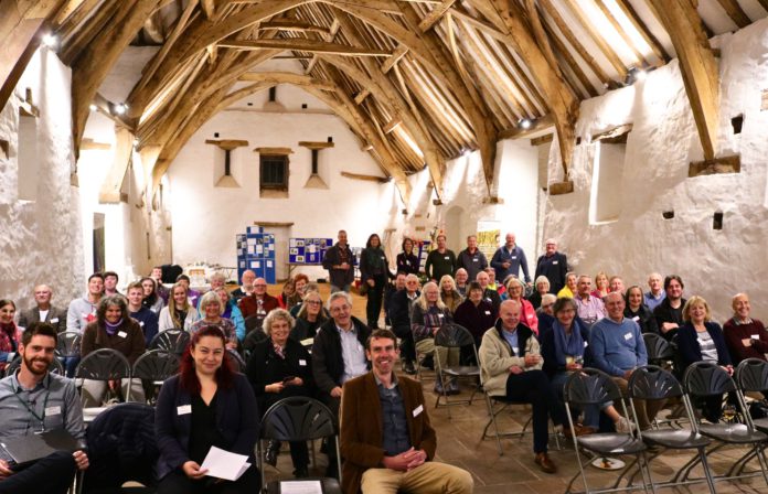 Community spaces volunteers at Winterbourne Medieval Barn