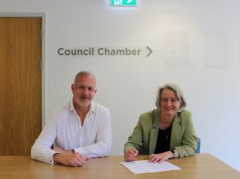 Councillor Ian Boulton and Councillor Claire Young