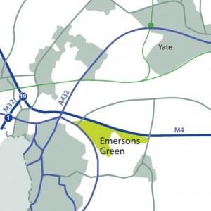 Emersons Green EA Map