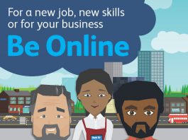 Be Online 2017 poster (27 February-12 March 2017)