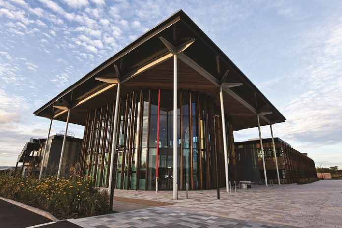 A photograph of the Bristol and Bath Science Park in Emersons Green