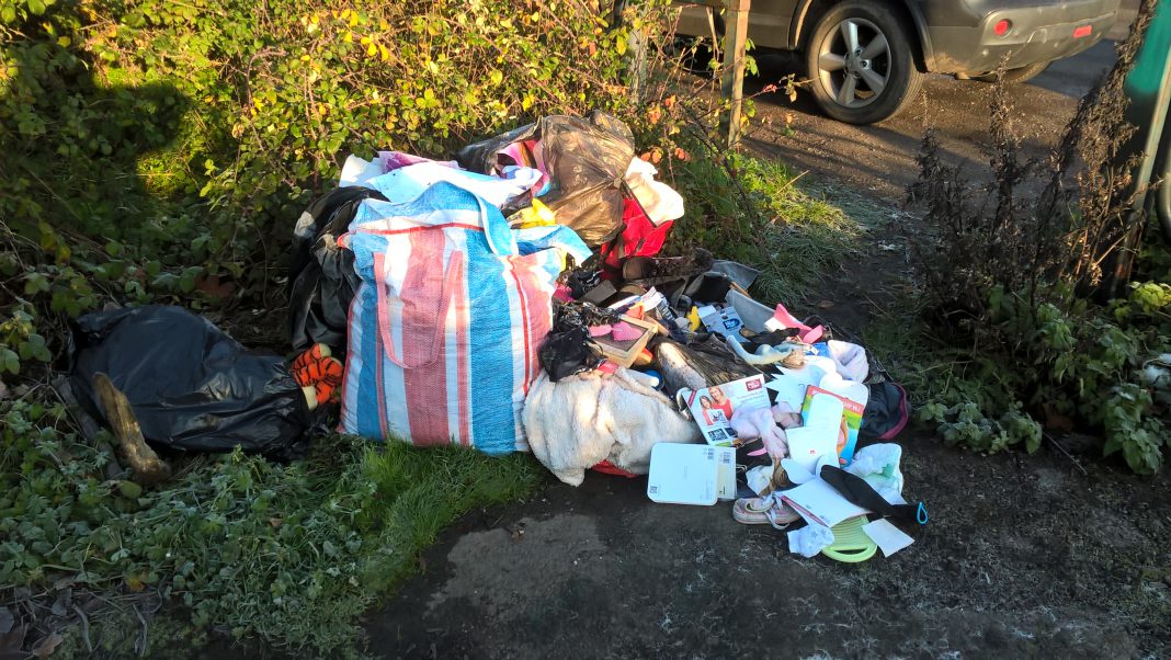 Webb's Heath Fly-tip