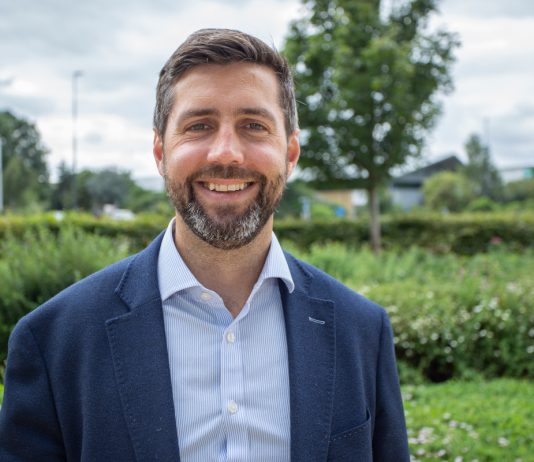 Councillor Toby Savage, Leader of the Council
