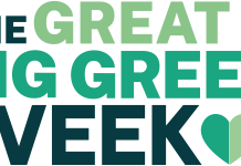 Logo for the Great Big Green Week 2022