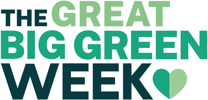 Logo for the Great Big Green Week 2022