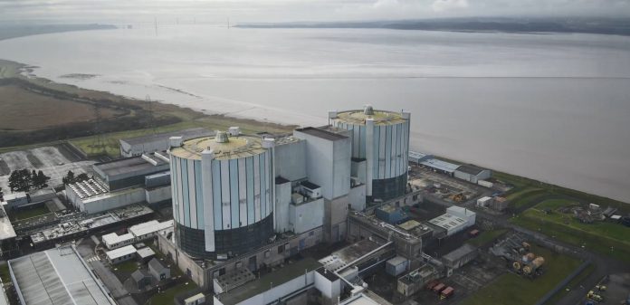 An overhead photograph of the Severn Edge site