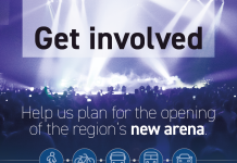 Help us plan for the opening of the region's new arena