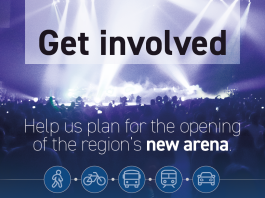 Help us plan for the opening of the region's new arena
