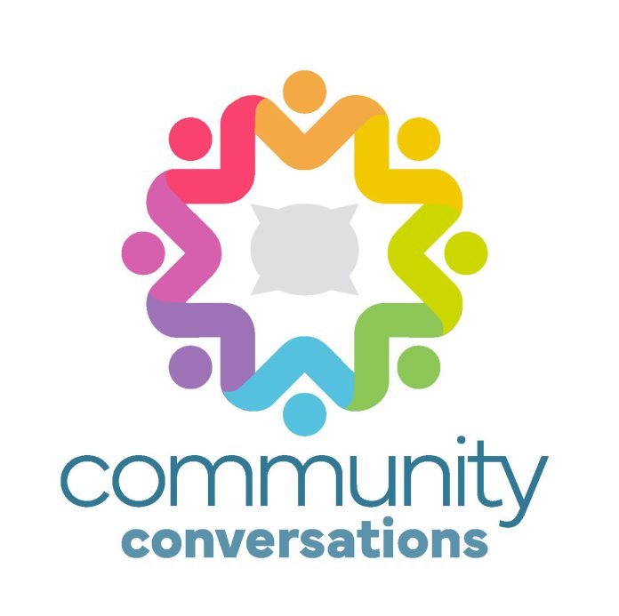 Community Conversations design graphic