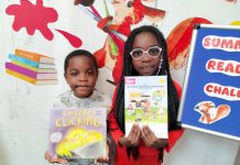 Local children pictured at Emersons Green Library to join this year’s Summer Reading Challenge and celebrate the launch.