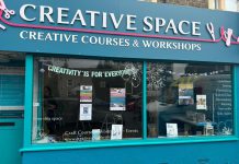 Creative Spaces shopfront - Staple Hill