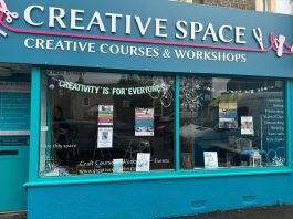 Creative Spaces shopfront - Staple Hill