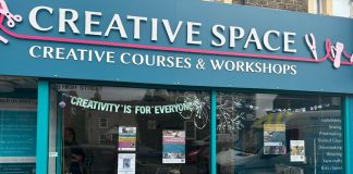 Creative Spaces shopfront - Staple Hill