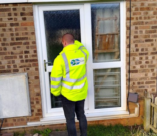 StreetCare operative knocks on door to check on resident