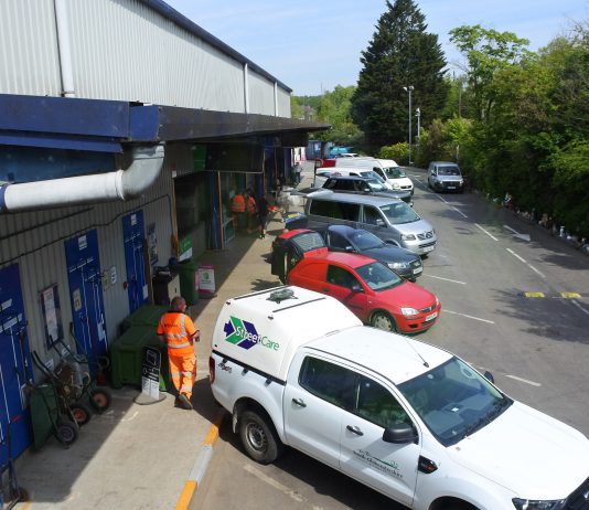 Mangotsfield Sort It recycling centre