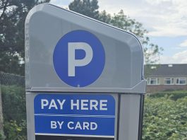 car parking payment machine