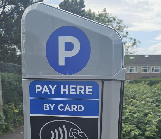 car parking payment machine