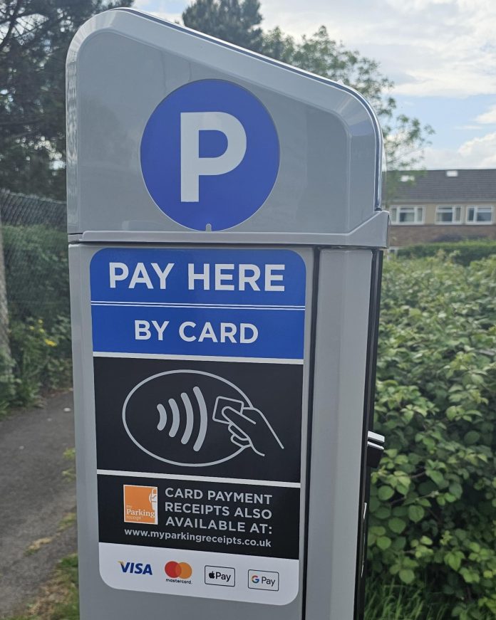 car parking payment machine