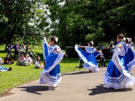 Dancers at Celebrate With Me