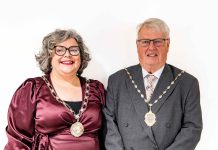 Councillor Katie Cooper and councillor Adrian Rush