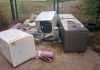 Fly-tipped waste
