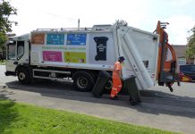 Recycling vehicle