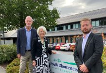 Left: Councillor Ian Boulton - Centre: Councillor Maggie Tyrrell - Right: Councillor Sam Bromiley.