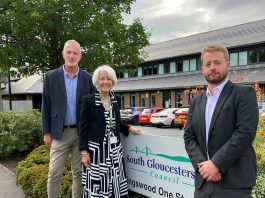 Left: Councillor Ian Boulton - Centre: Councillor Maggie Tyrrell - Right: Councillor Sam Bromiley.