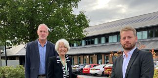 Left: Councillor Ian Boulton - Centre: Councillor Maggie Tyrrell - Right: Councillor Sam Bromiley.