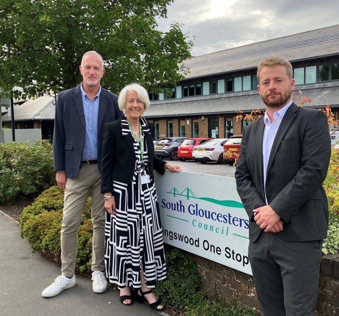 Left: Councillor Ian Boulton - Centre: Councillor Maggie Tyrrell - Right: Councillor Sam Bromiley.