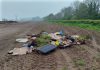 Fly-tipped waste