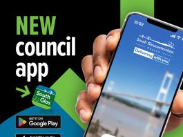 Council app graphic
