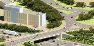 CGI of the new bridge