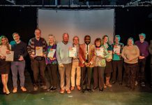 The assembled winners of the 2025 awards