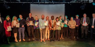 The assembled winners of the 2025 awards