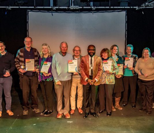 The assembled winners of the 2025 awards