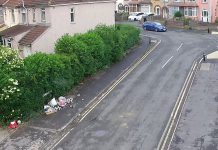 Bristol woman fined following South Gloucestershire fly-tip Fly-tipped waste on the roadside