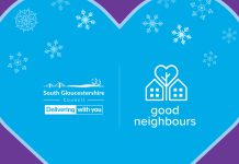 Be a good neighbour this winter and help combat loneliness in South Gloucestershire Good Neighbours graphic