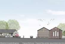 Proposed street scene